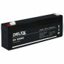 Автомобильный аккумулятор Delta Battery DT 12022 2,2А/ч-12V- EN1 зажим (FASTON) прямая 178x35x60