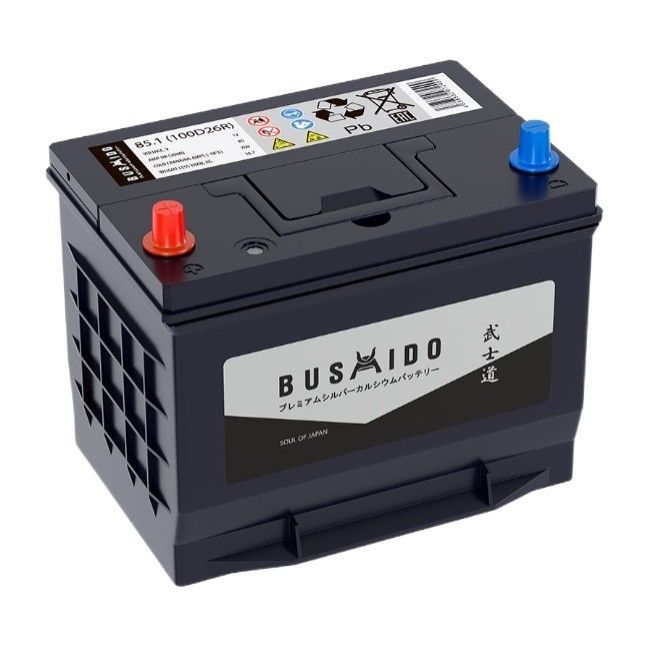 Bushido SJ 100D26R 85А/ч-12V ст EN700 прямая 260x172x220